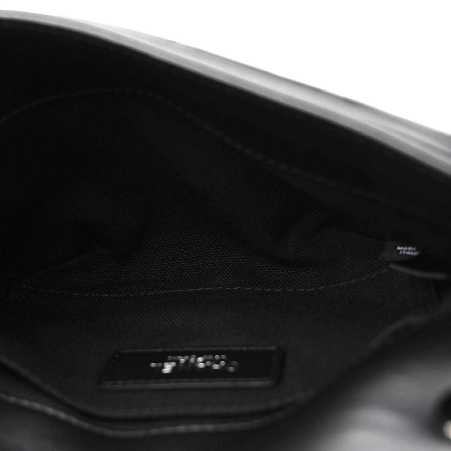 Chanel Calfskin Quilted CC Uniform Flap Belt Bag Black 5 of 10