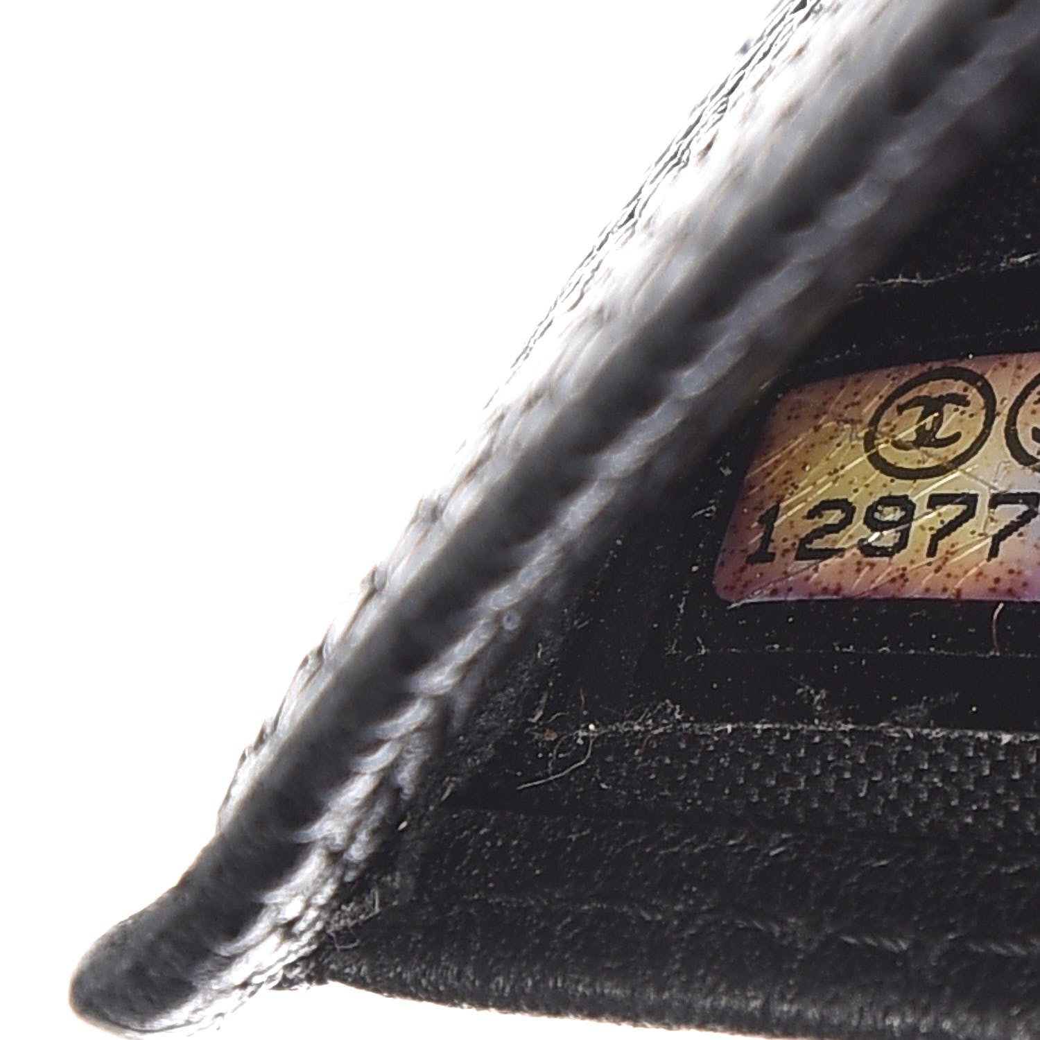 Chanel Caviar Timeless CC Yen Wallet Black 8 of 13