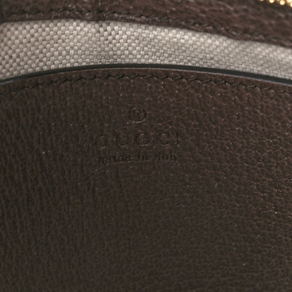 Gucci GG Supreme Monogram Textured Dollar Calfskin Web Small Ophidia GG Handbag Beige Ebony New Acero 6 of 11
