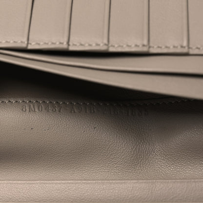 Fendi Cuoio Romano Vitello Grace Selleria Peekaboo Continental Wallet Corda 8 of 9