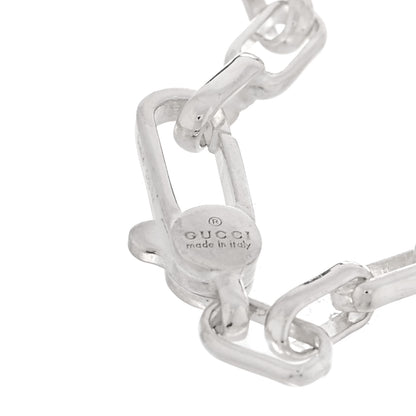 Gucci Sterling Silver Interlocking GG Bracelet 3 of 4