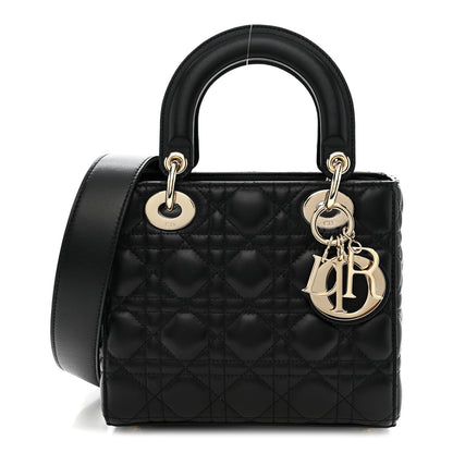 Christian Dior Lambskin Cannage Small My ABCDior Lady Dior Black 1 of 11