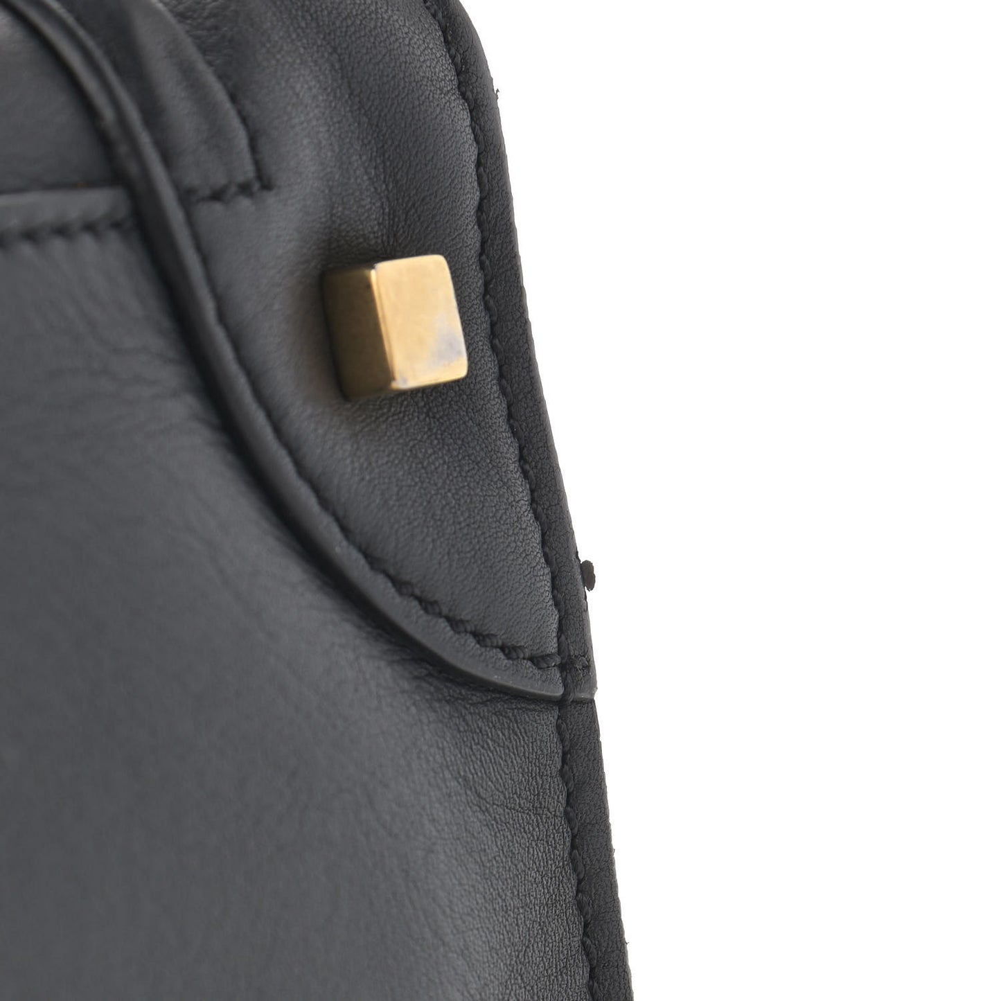 Smooth Calfskin Mini Luggage Black