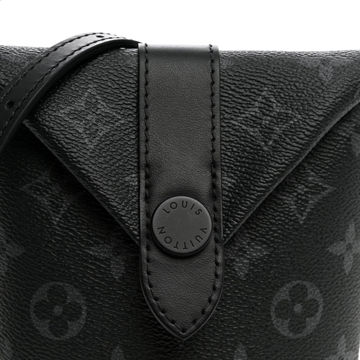 Louis Vuitton Monogram Eclipse Envelope Pouch 7 of 10