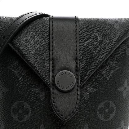 Louis Vuitton Monogram Eclipse Envelope Pouch 7 of 10
