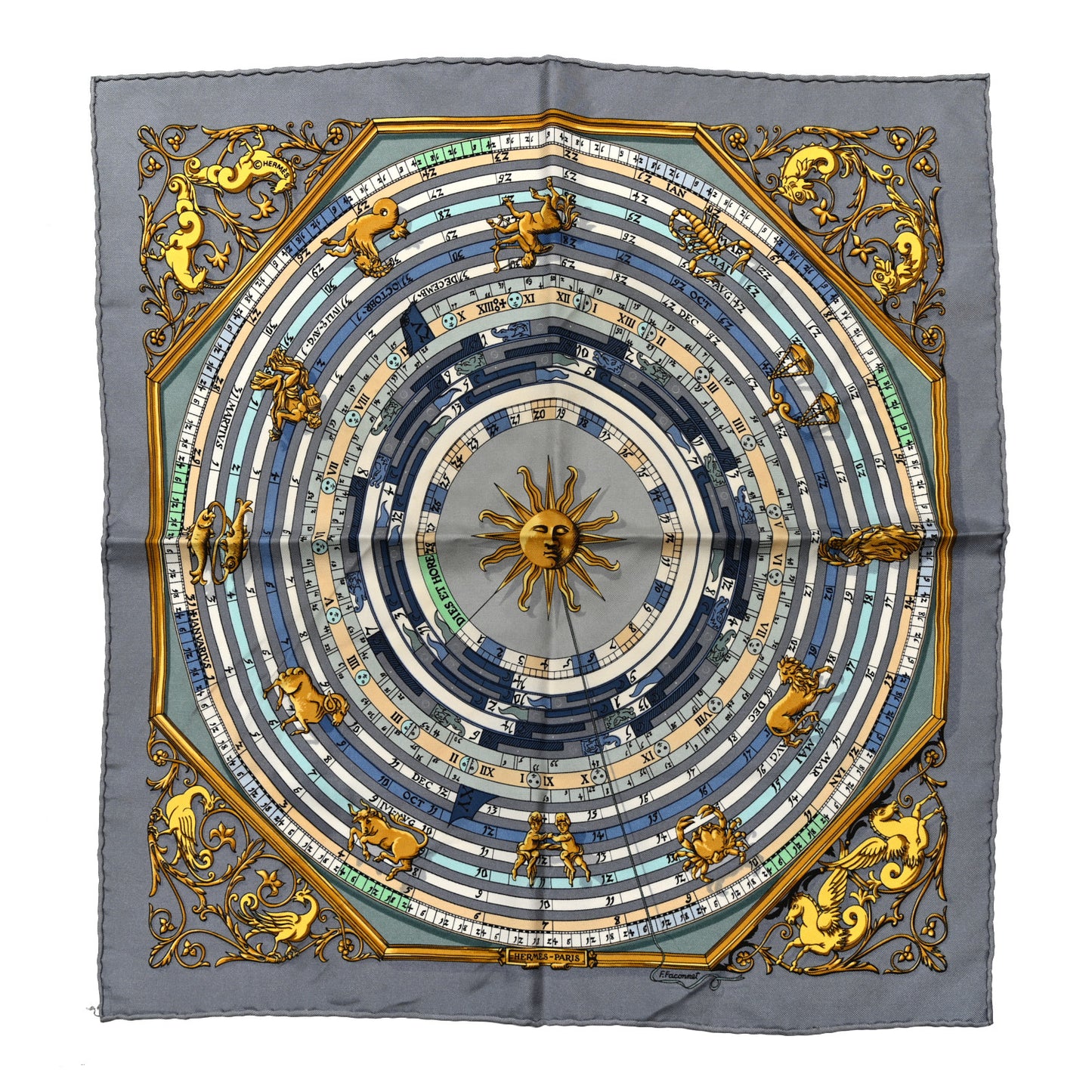 Silk Dies et Hore Scarf 45