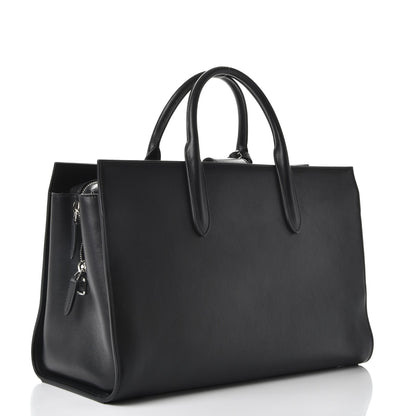 Saint Laurent Calfskin Large Jane Tote Black 3 of 8