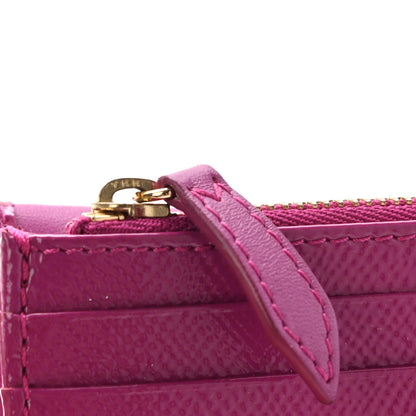 Burberry Patent Heritage Grain Penrose Continental Wallet Pink 10 of 11