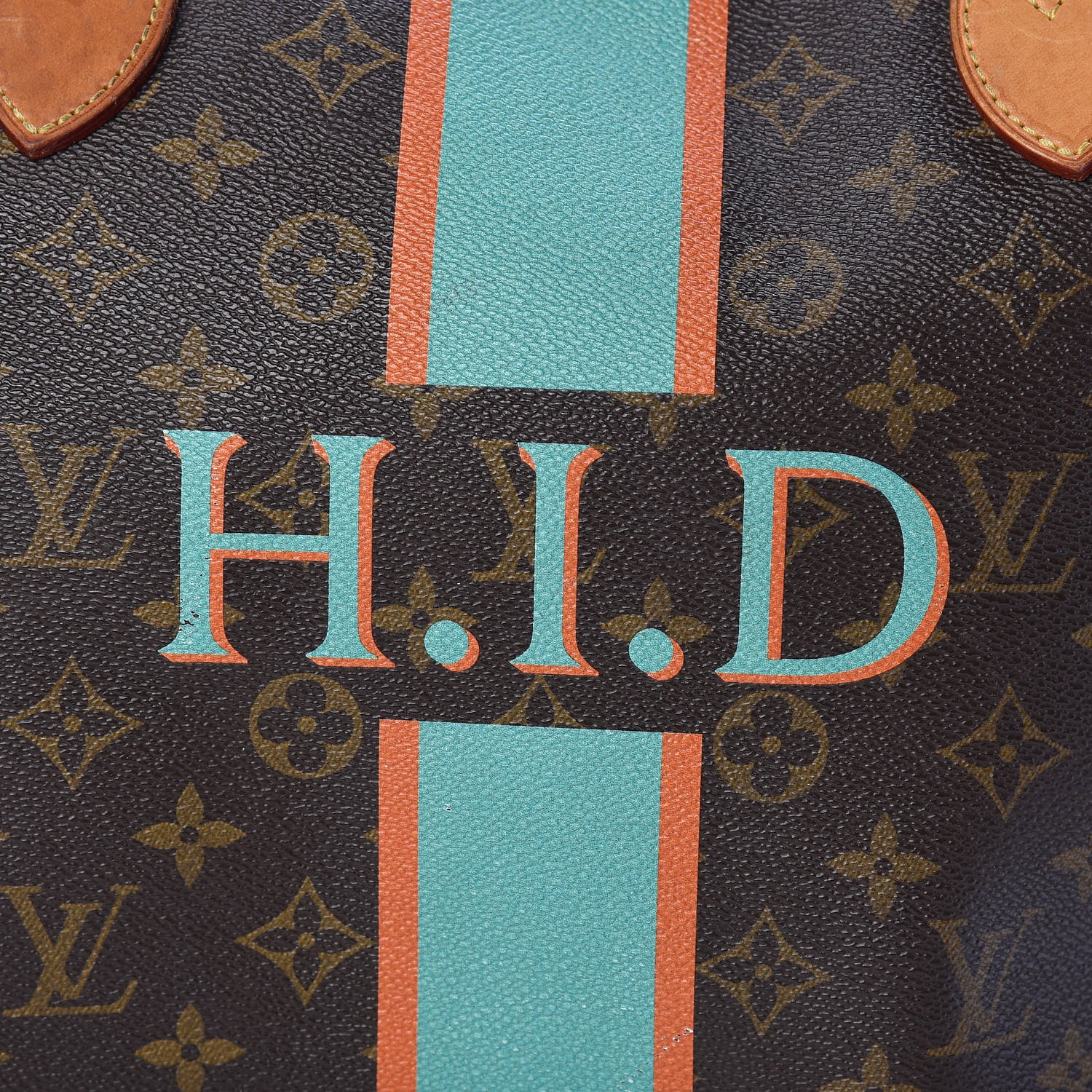 Louis Vuitton Monogram My LV Heritage Neverfull GM Vert Clair Orange 11 of 11