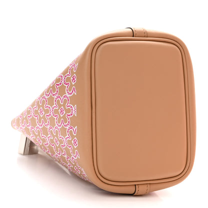 Hermes Swift Micro Lucky Daisy Picotin Lock Chai Rose White 4 of 11