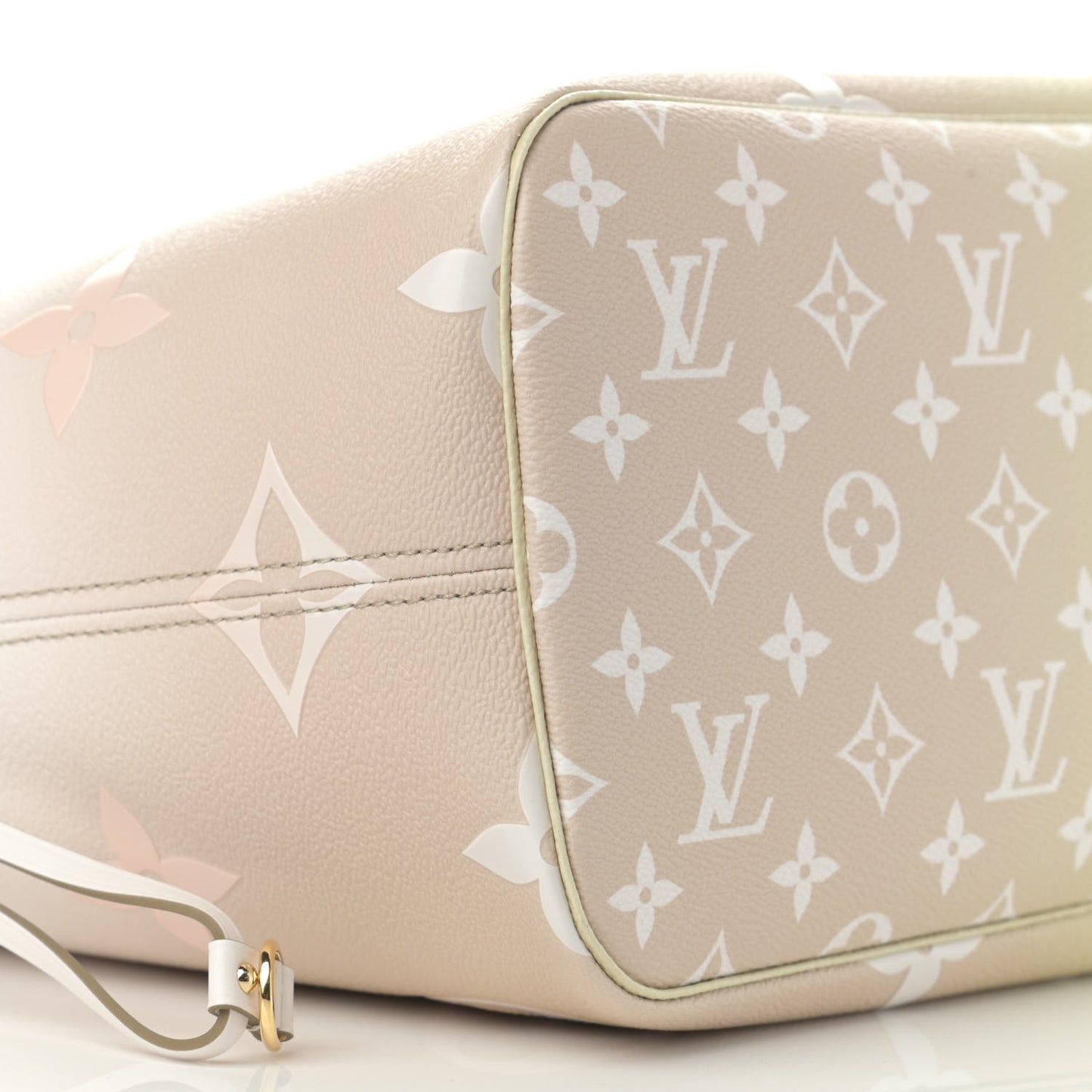 Monogram Giant Spring In The City Neverfull MM Sunset Kaki