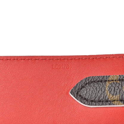 Louis Vuitton Monogram Bandouliere Shoulder Strap Red 4 of 5