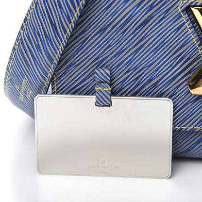 Louis Vuitton Epi Twist Shoulder Bag MM Denim Light 10 of 11