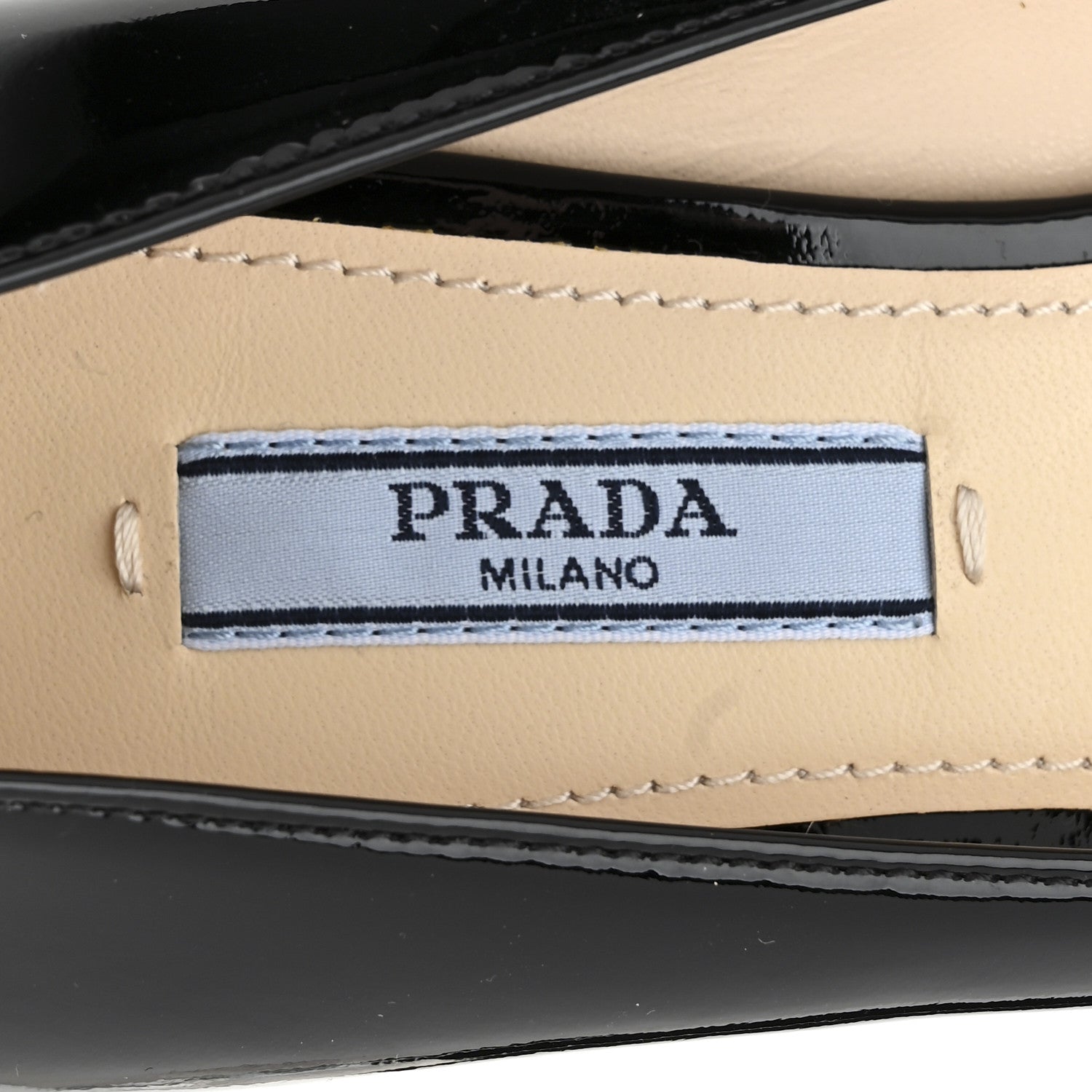 Prada Spazzolato Bow Pumps 37.5 Black 7 of 10