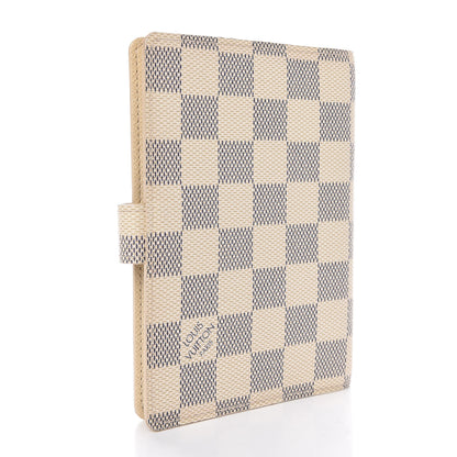 Louis Vuitton Damier Azur Small Ring Agenda Cover 3 of 7