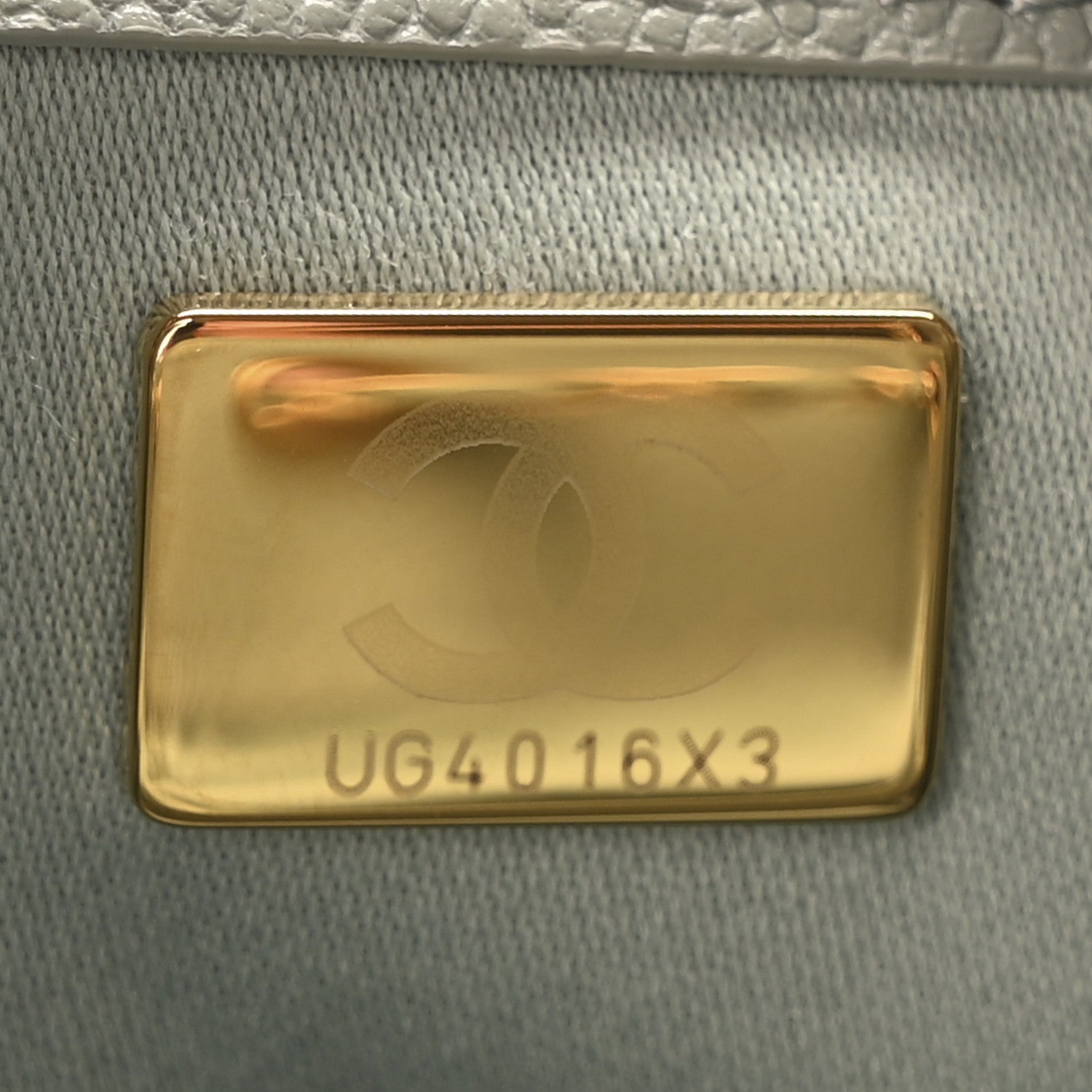 Chanel Caviar Quilted Small Chanel 25 Handbag Light Green 7 of 11