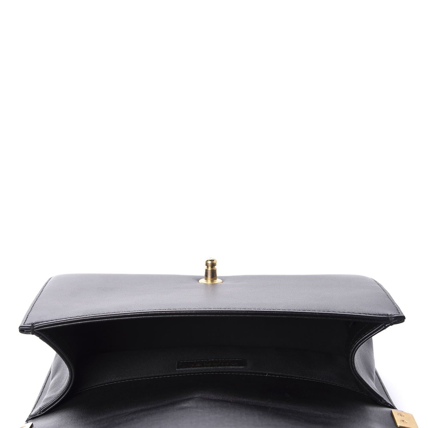 Chanel Lambskin Quilted Medium Boy Flap Black 5 of 10