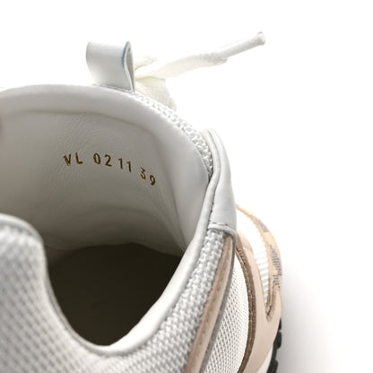 Louis Vuitton Calfskin Damier Azur Run Away Sneakers 39 White 8 of 8