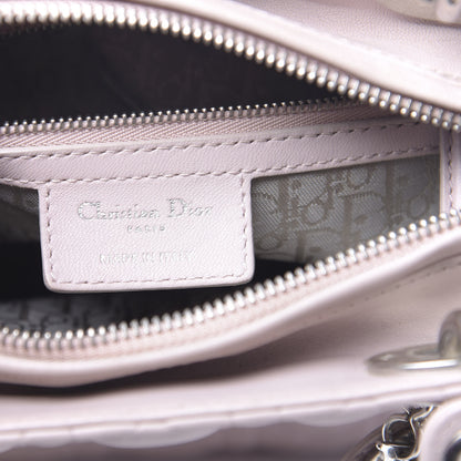 Christian Dior Lambskin Cannage Medium Lady Dior Light Pink 7 of 11