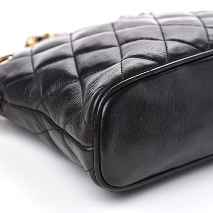 Chanel Calfskin Quilted Small Shoulder Bag Black 8 of 12