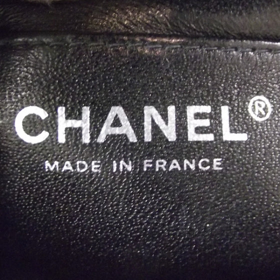 Caviar Quilted Mini Flap Black