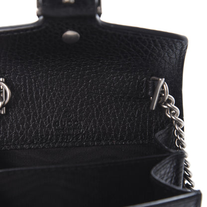 Gucci Calfskin Dionysus Coin Purse Black 8 of 10