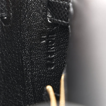 Hermes Epsom Kelly Sellier 25 Black 6 of 10