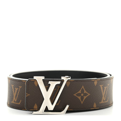 Louis Vuitton Monogram 40mm LV Initiales Reversible Belt 80 32 Black 1 of 6
