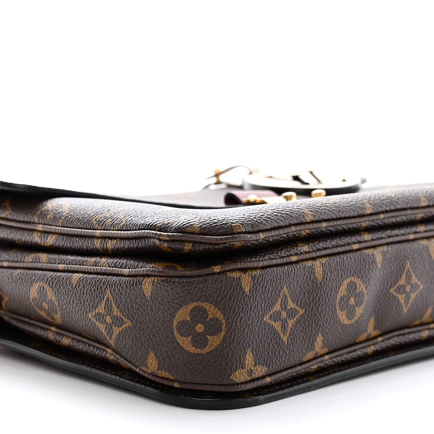 Louis Vuitton Monogram Braided Pochette Metis Safran 8 of 11