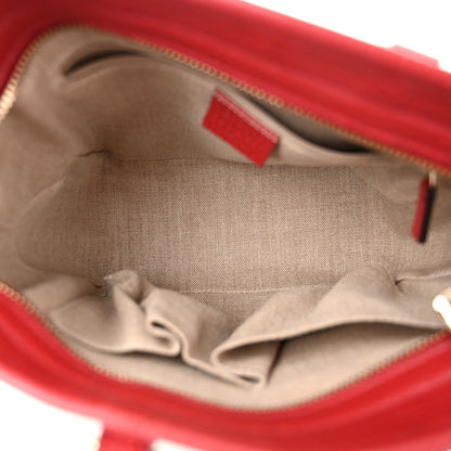 Gucci Monogram Small Bree Tote Red 5 of 10