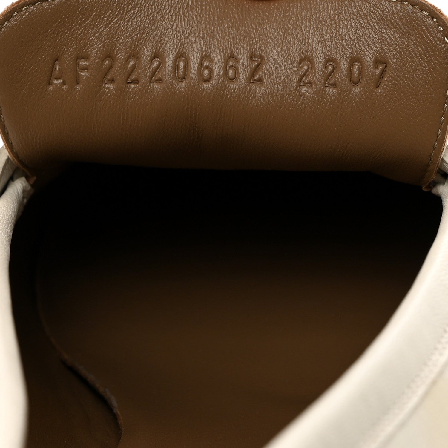 Hermes Calfskin Womens Paris Loafers 38.5 White 6 of 10