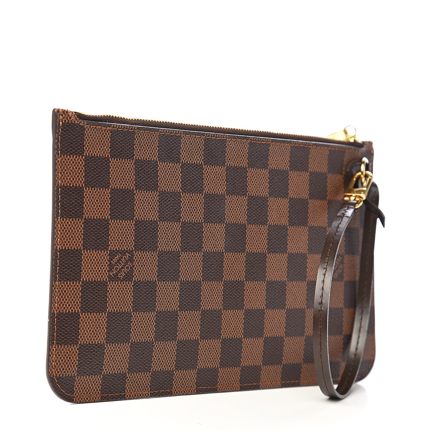 Louis Vuitton Damier Ebene Neverfull MM GM Pochette 2 of 7