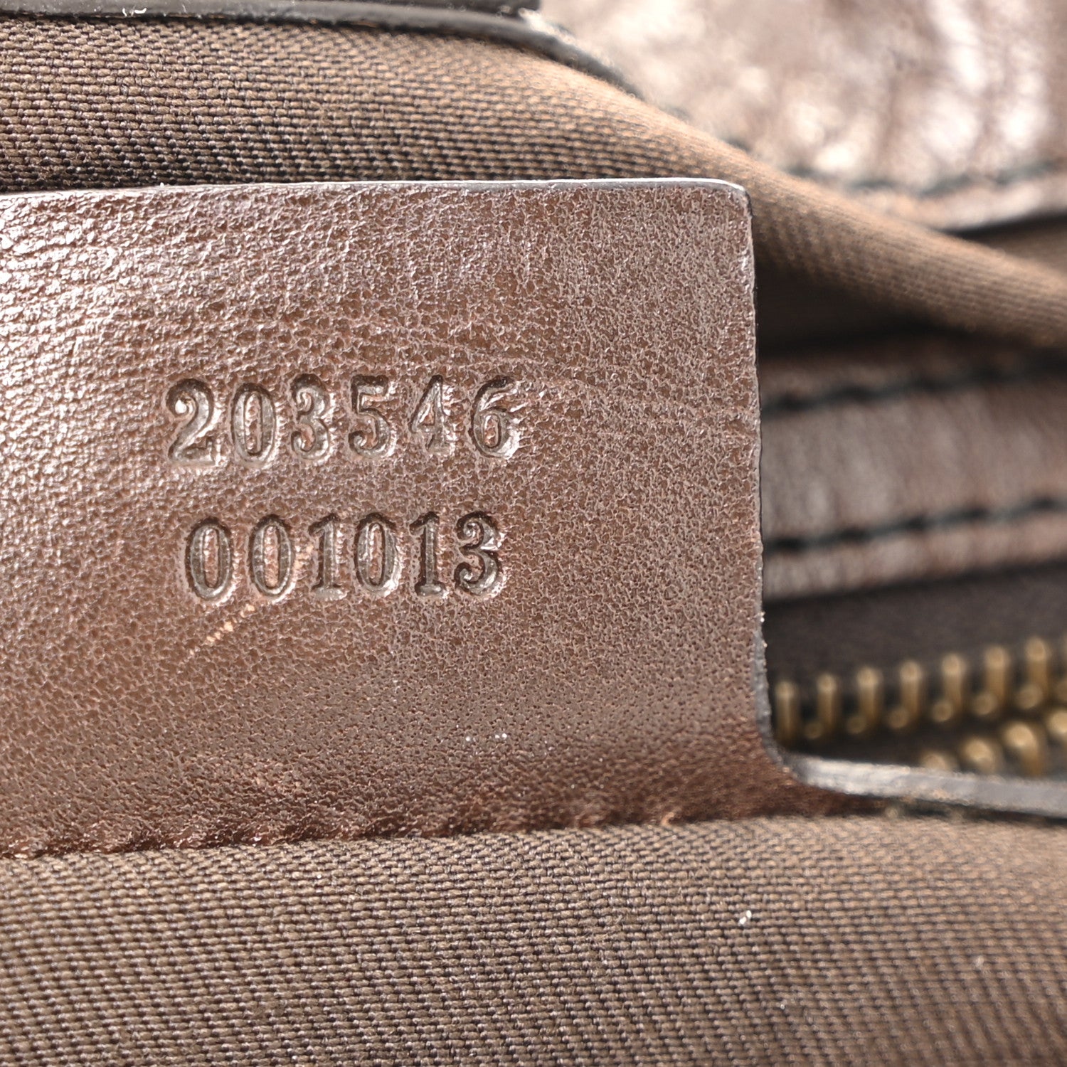 Gucci Monogram Medium Jockey Tote Dark Brown 7 of 14