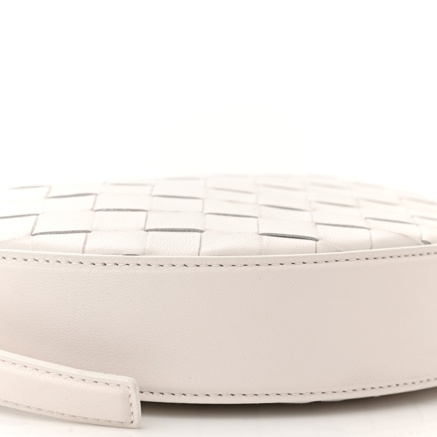 Bottega Veneta Nappa Intrecciato Mini Shoulder Bag With Knot White 9 of 10
