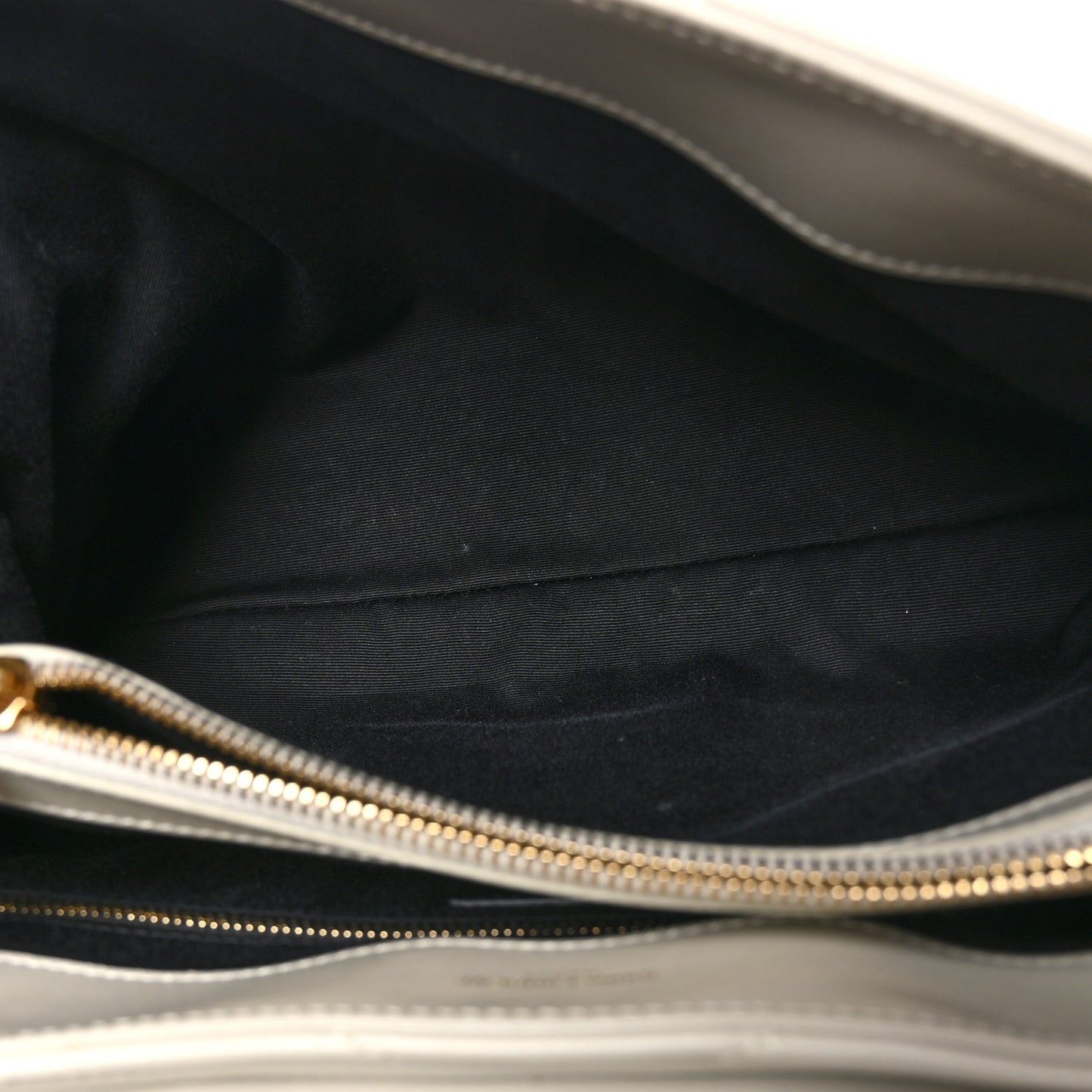 Calfskin Y Quilted Monogram Medium Loulou Chain Satchel Crema Soft