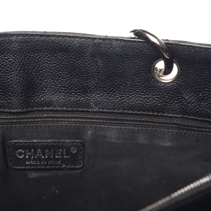 Chanel Caviar Quilted Grand Shopping Tote GST Black 8 of 15