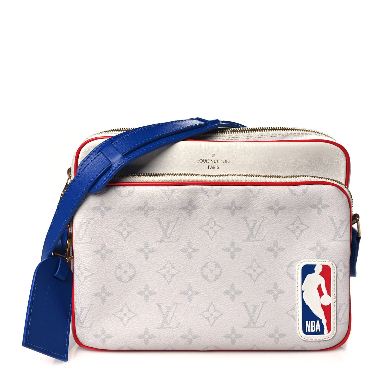 Louis Vuitton X NBA Monogram Nil Messenger Antarctica 1 of 10