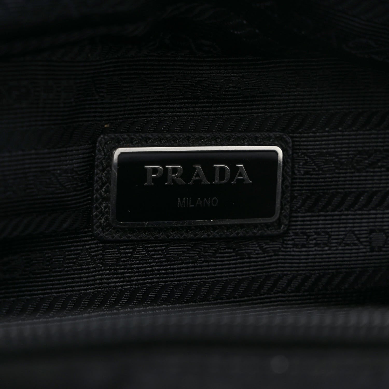 Prada Tessuto Nylon Montagna Belt Bag Black 6 of 8