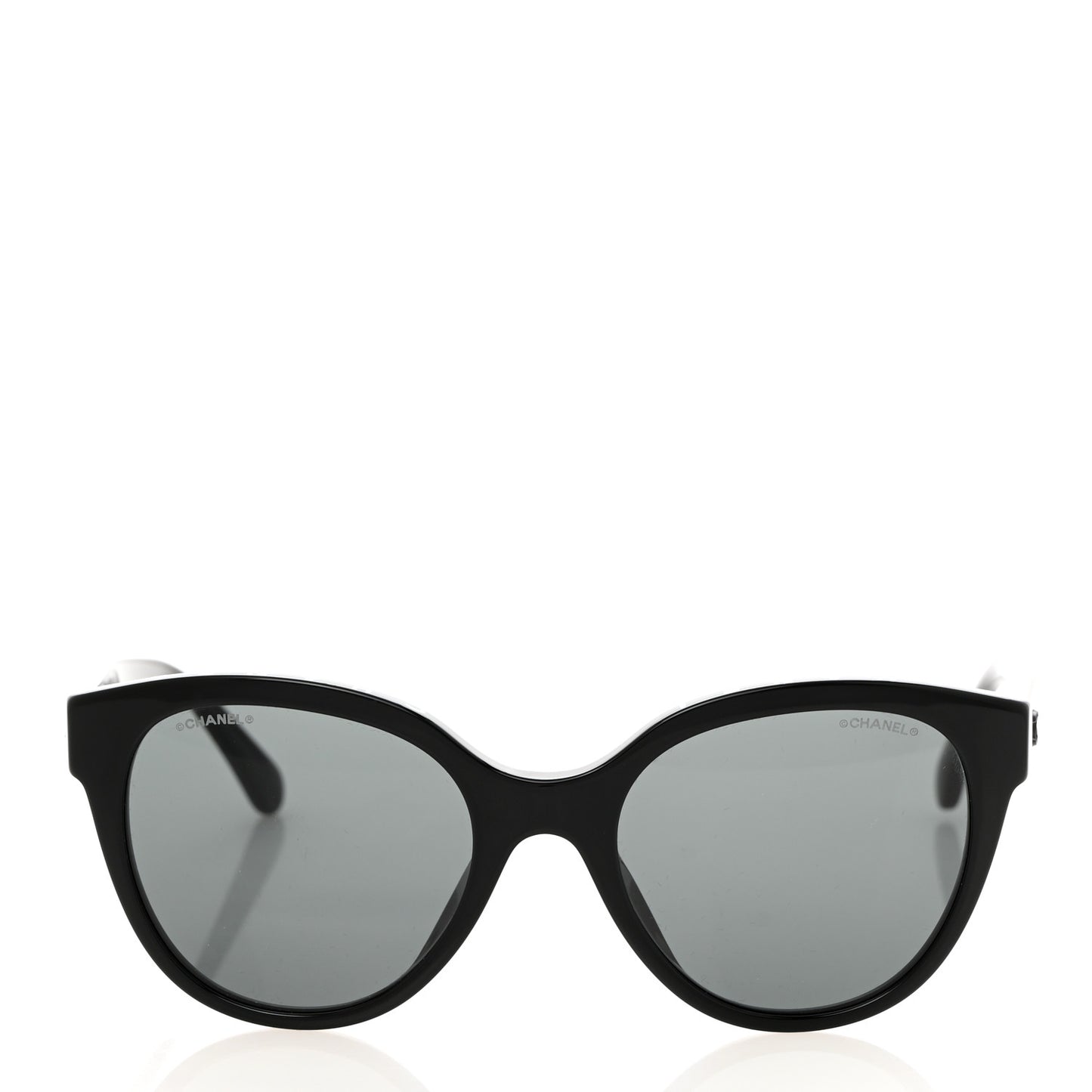 Acetate CC Butterfly Sunglasses 5414-A Black
