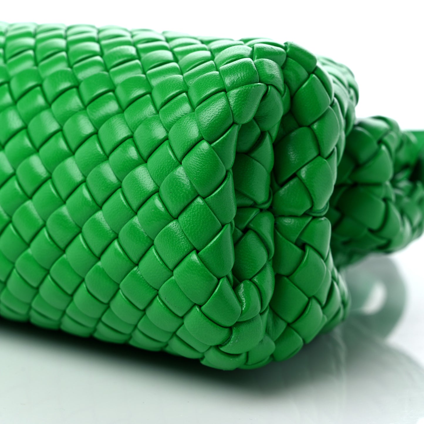 Nappa Intrecciato Small Handle Bag Parakeet