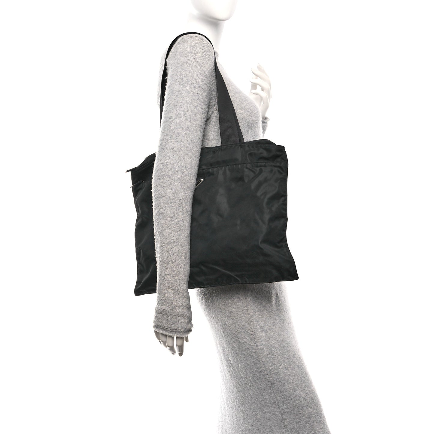 Tessuto Nylon Tote Black