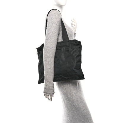 Prada Tessuto Nylon Tote Black 2 of 9