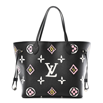 Louis Vuitton Monogram Giant Wild At Heart Neverfull MM Black 1 of 4