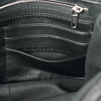 Balenciaga Calfskin Quilted Mini Monaco Chain Shoulder Bag Black 7 of 10