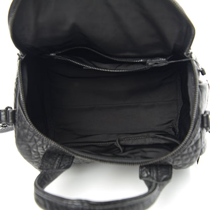 Alexander Wang Pebbled Lambskin Rockie Black Matte Black Hardware 4 of 8
