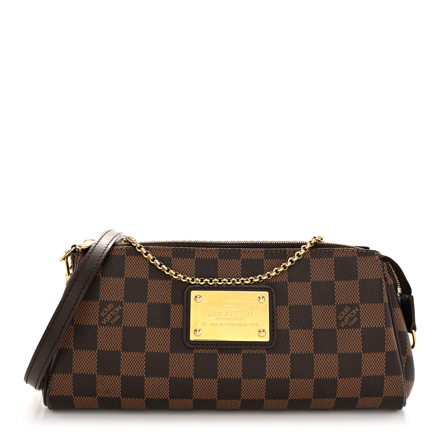 Damier Ebene Eva Clutch