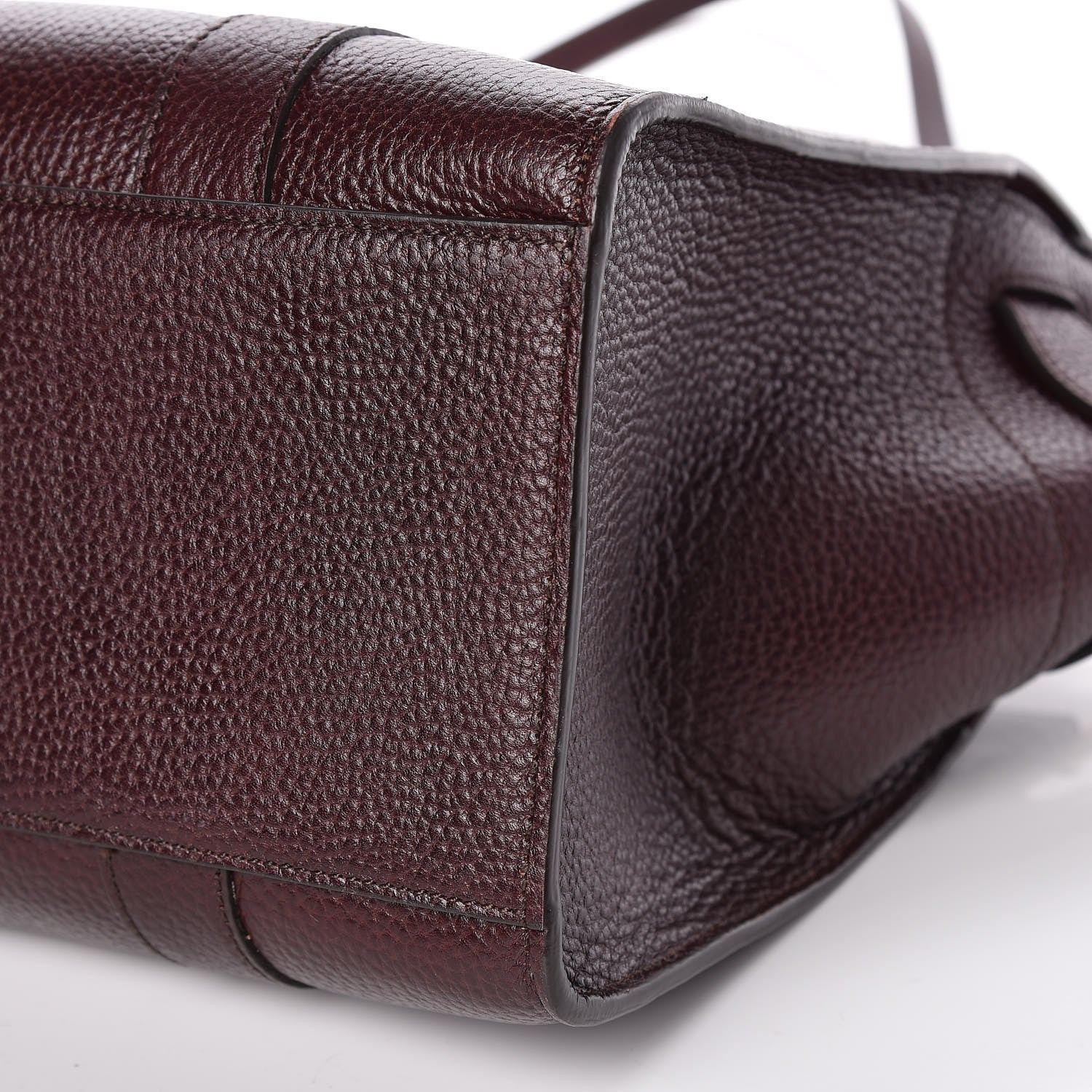 Mulberry Grain Vegetable Tanned Calfskin Small Zipped Bayswater Oxblood 13 of 13