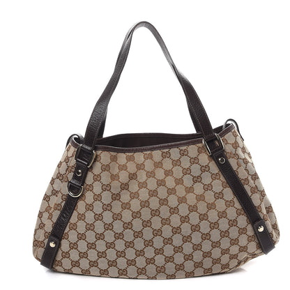 Gucci Monogram Medium Abbey Shoulder Bag Dark Brown 1 of 8