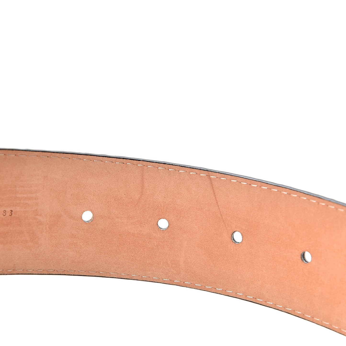 Epi Electric 40mm LV Initiales Belt 100 40 Black