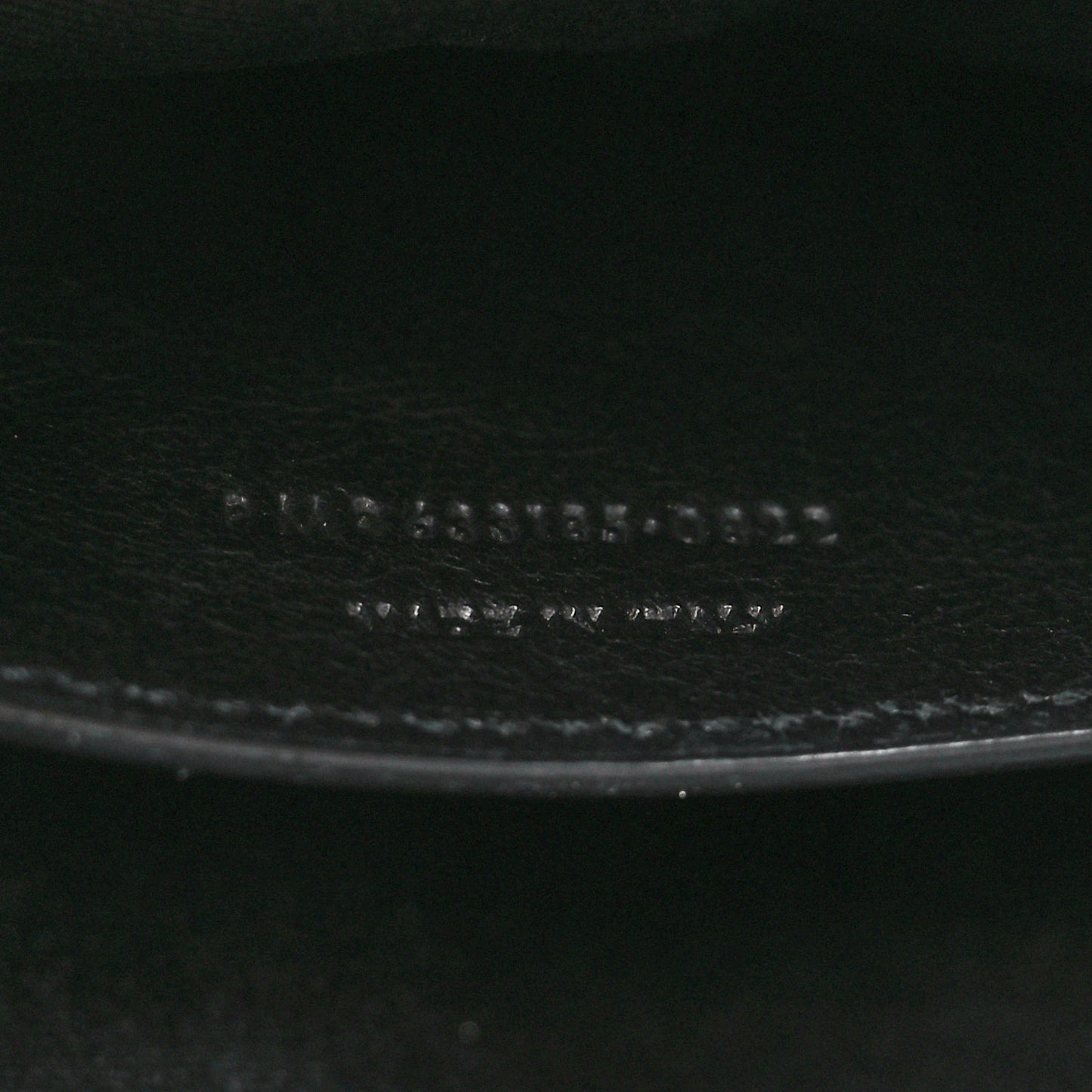 Crinkled Calfskin Matelasse Monogram Baby Niki Chain Satchel Black